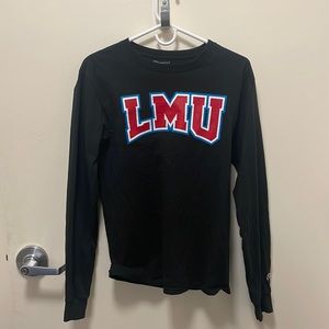 Black LMU t shirt
